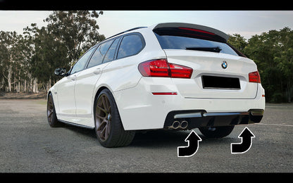 🔥Diffusore Posteriore in ABS per BMW Serie 5 F10/F11 (2010–2017)🔥