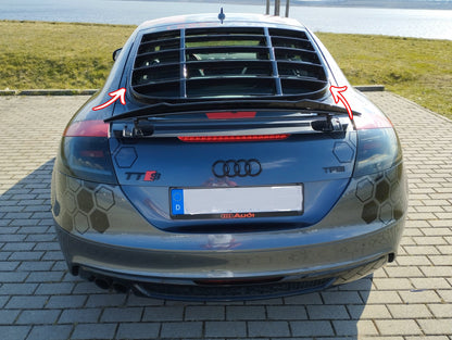🔥LOUVER LUNOTTO POSTERIORE ABS NERE AUTT8J  (2006–2014)🔥