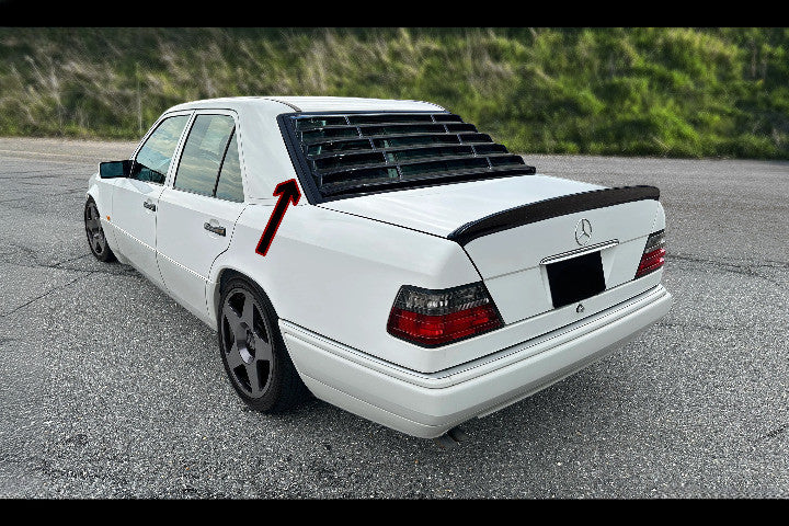 🔥Louver Lunotto Posteriore per Mercedes-Benz W124 Sedan (1984–1995)🔥