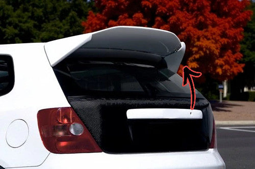 ✨Spoiler da Tetto in ABS per Honda Civic Hatchback 3P (2001–2006 – EP/EU)✨