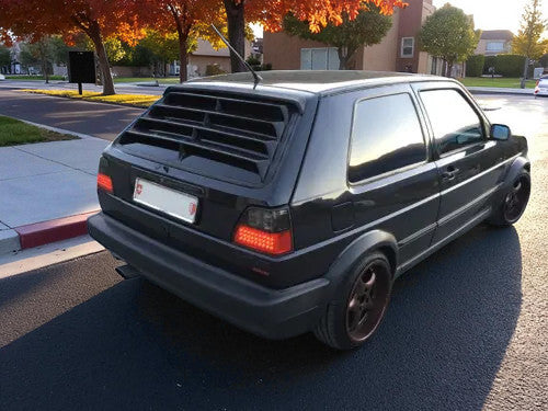 ✨Louver / Tendina per Lunotto Posteriore in ABS – Volkswagen Golf 2 (1983–1992)✨
