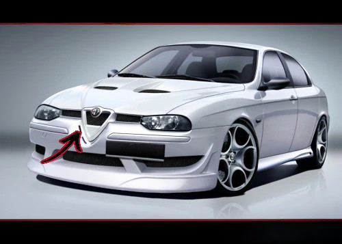 ✨Griglia Anteriore (Calandra) per Alfa Romeo 156 – Look Originale o Sportivo✨
