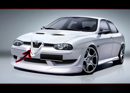 ✨Griglia Anteriore (Calandra) per Alfa Romeo 156 – Look Originale o Sportivo✨