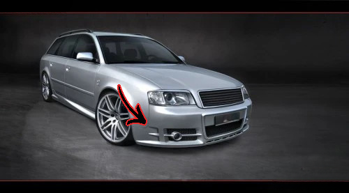 ✨Paraurti Anteriore in ABS per Audi A6 C5 (1997–2004)✨