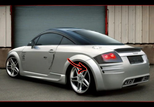 🔥Paraurti Posteriore in ABS  adatto per Audi TT 🔥