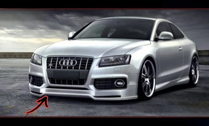 🔥Splitter Anteriore Sottoparaurti per Audi A5 (8T / 8F / 8W)🔥