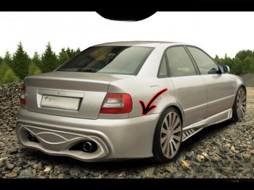 🔥Paraurti Posteriore per Audi A4 B5 (8D) 1994–2001🔥