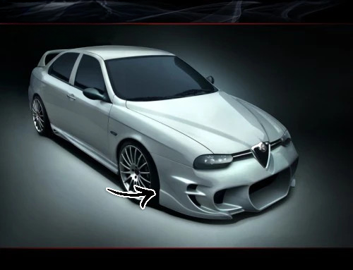✨Paraurti Anteriore per Alfa Romeo 156 (1997–2006)✨