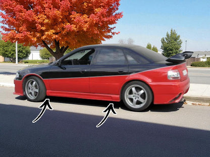 🔥Minigonne Laterali per Audi A4 B5 (8D) – Anni 1994–2001🔥