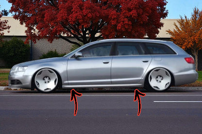 🔥Minigonne Laterali per Audi A6 C6 (4F) 2004–2011🔥