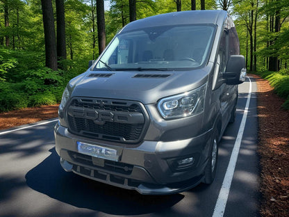 🔥Splitter Anteriore Inferiore in ABS per Ford Transit (2019–oggi)🔥