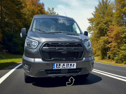 🔥Splitter Inferiore Anteriore in ABS per Ford Transit MK8 (2019–oggi)🔥