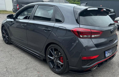 🔥Minigonne Laterali in ABS Nero Lucido per Hyundai i30🔥