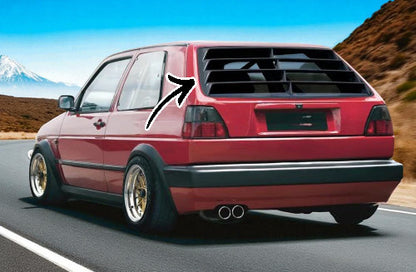 ✨Louver / Tendina per Lunotto Posteriore in ABS – Volkswagen Golf 2 (1983–1992)✨