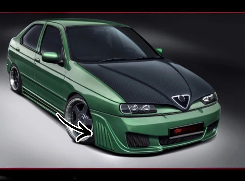 ✨Paraurti Anteriore in ABS per Alfa Romeo 146 (1995–2001)✨