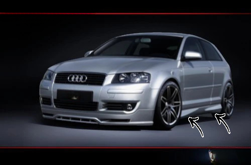 🔥Minigonne Laterali per Audi A3 8P (Sportback)🔥