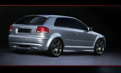 🔥Spoiler Sottoparaurti Posteriore per Audi A3 8P (2003–2012)🔥