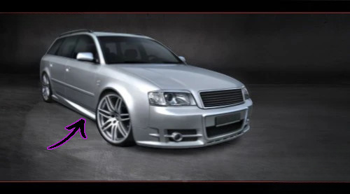 🔥Minigonne Laterali per Audi A6 C5 (4B) 1997–2004🔥