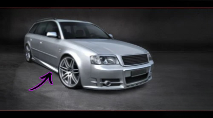 🔥Minigonne Laterali per Audi A6 C5 (4B) 1997–2004🔥