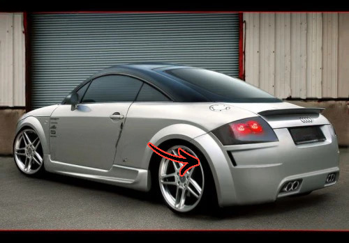 🔥Paraurti Posteriore in ABS per Audi TT – Ricambio Estetico di Alta Qualità🔥