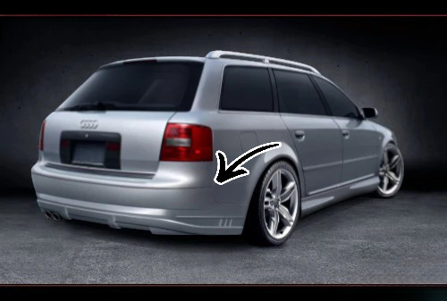 🔥Paraurti Posteriore per Audi A6 C5 (4B) 1997–2004🔥
