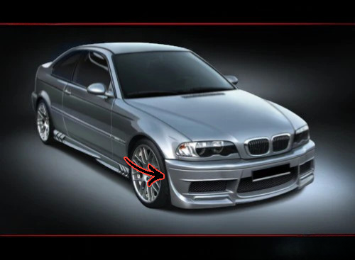 🔥Paraurti Anteriore per BMW Serie 3 E46 (1998–2006)🔥