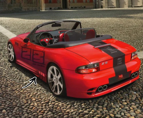 🔥MINIGONNE LATERALI ADATTO PER BMW Z3 (1995–2002)🔥
