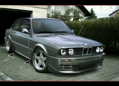 🔥Minigonne Laterali per BMW Serie 3 E30 (1982–1994)🔥