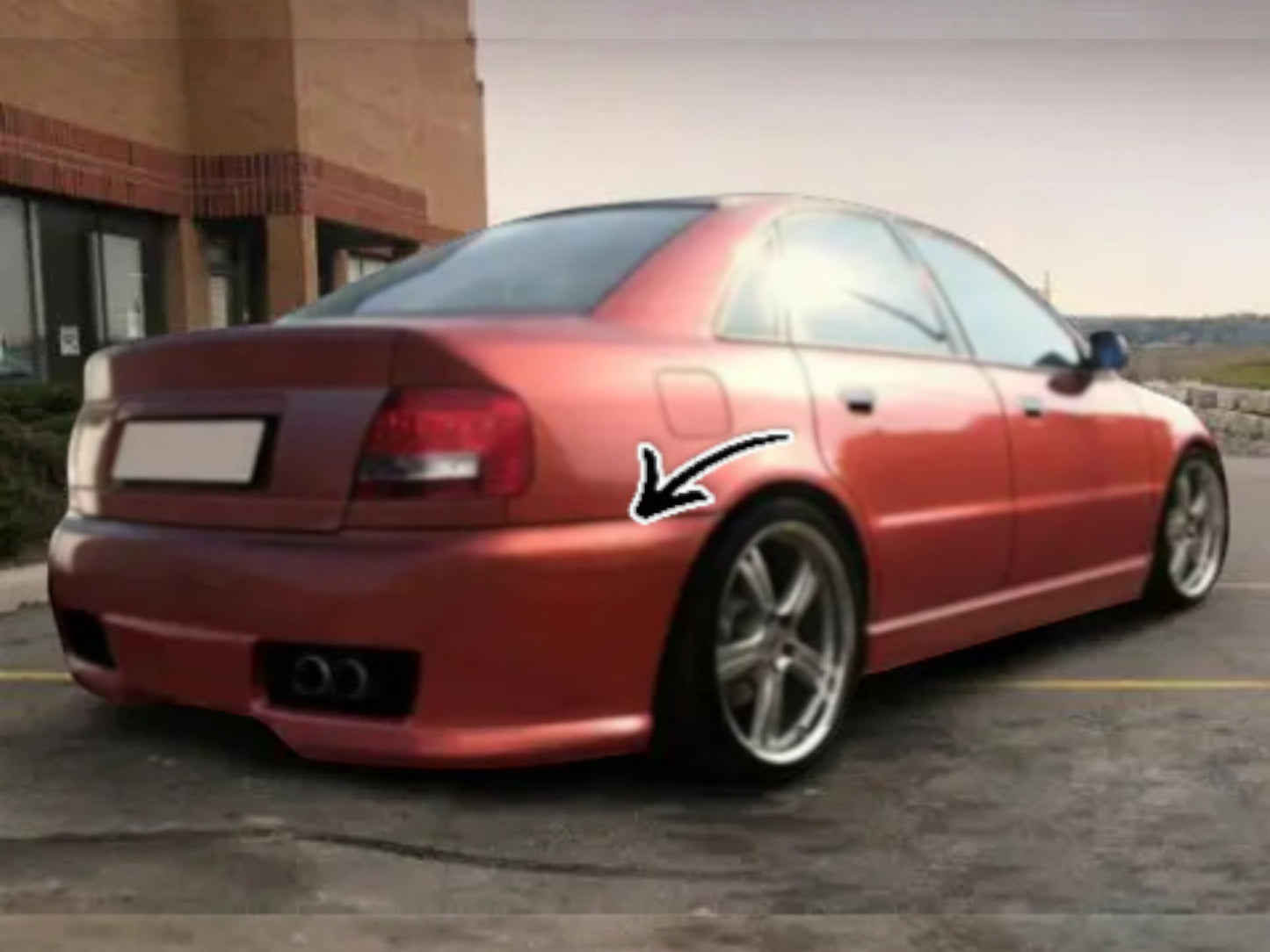 🔥Paraurti Posteriore per Audi A4 B5 (8D) – Anni 1994–2001🔥