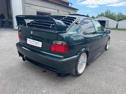 🔥Louver lunotto Posteriore in ABS Nero per BMW E36 Coupé (1990–1999)🔥