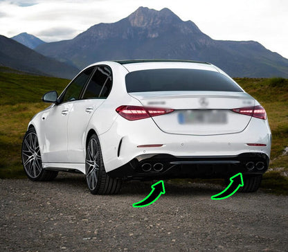 🔥AMG Look Rear Bumper for Mercedes C-Class (W206) Sedan (2021-On)🔥