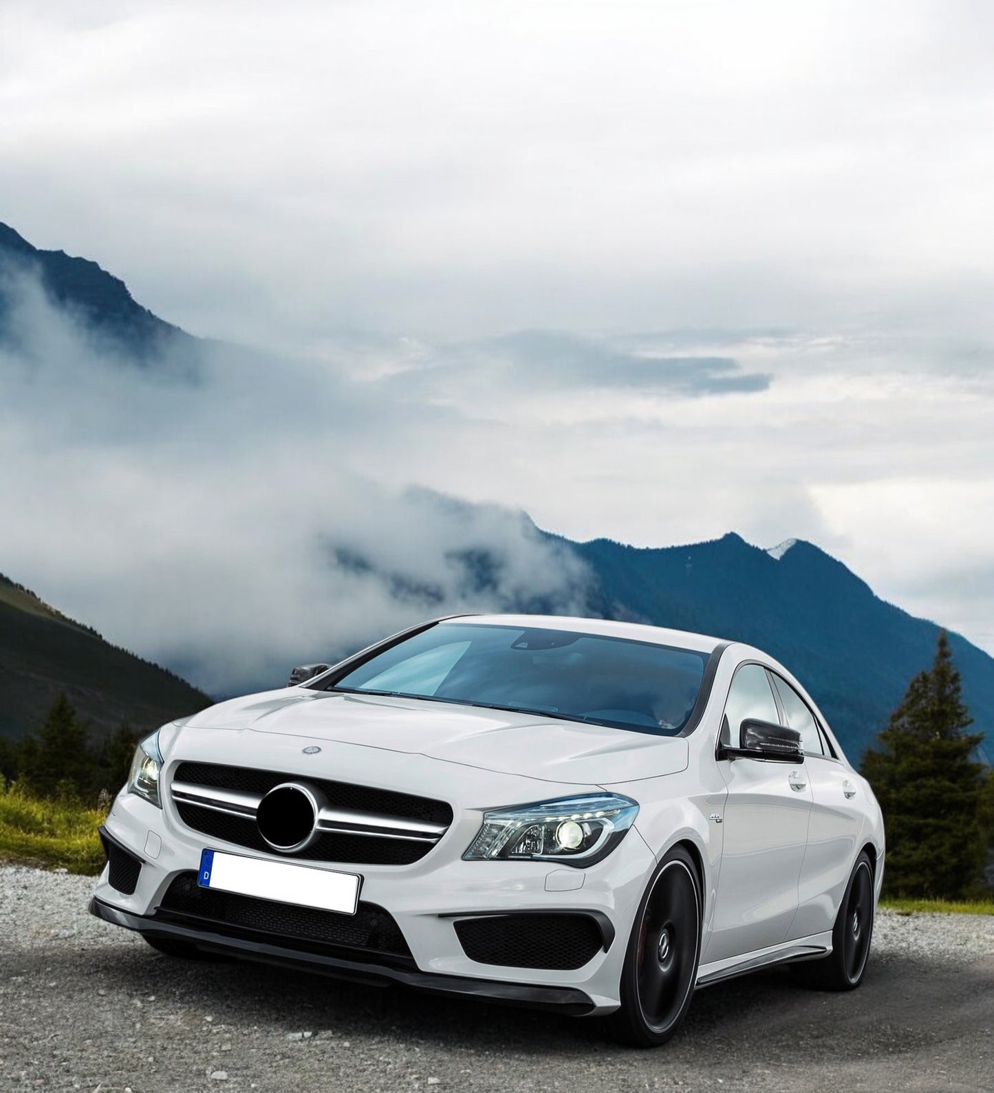 Griglia adatto per Mercedes CLA (C117) (2013-2016)