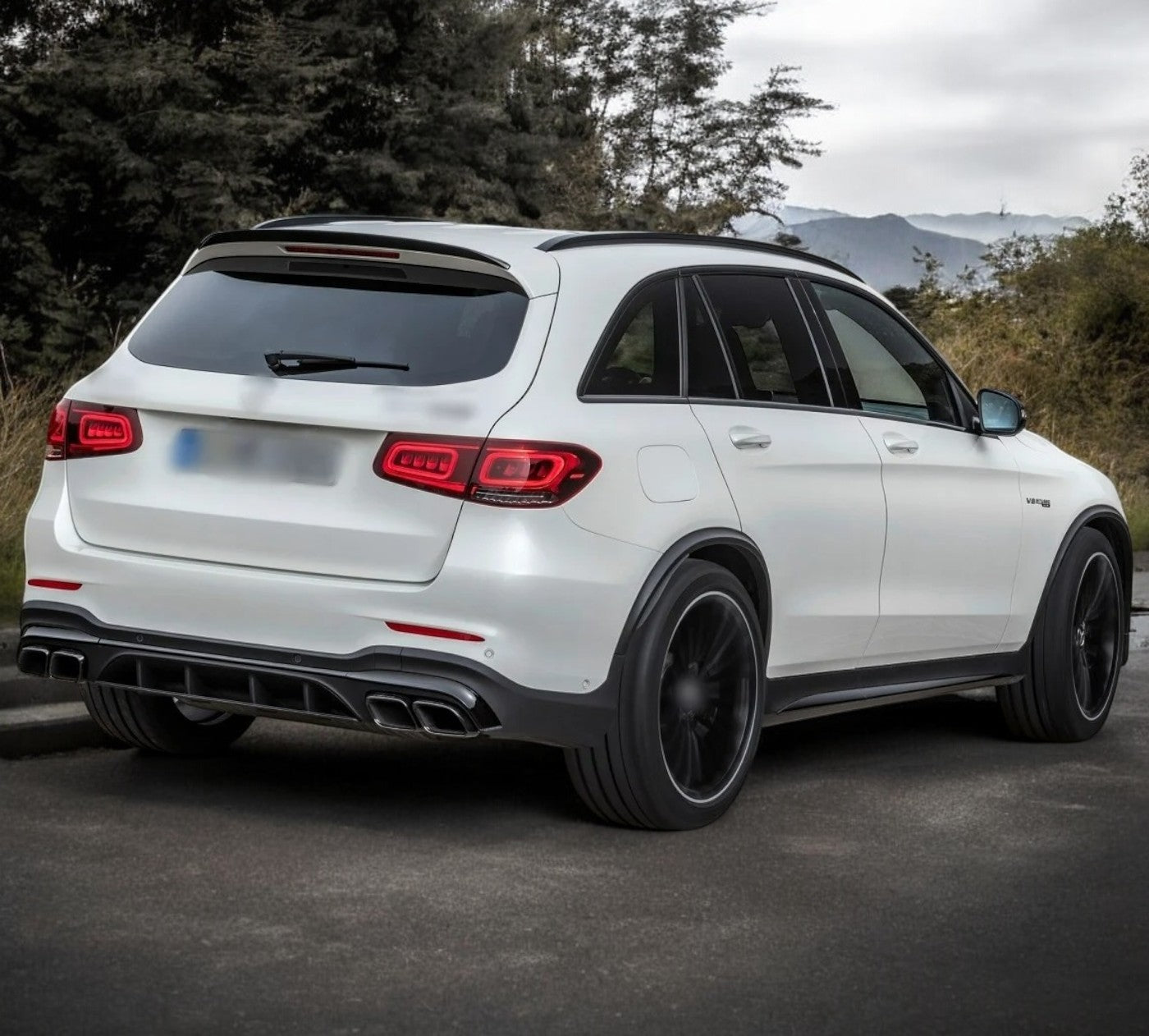 Diffusore adatto per Mercedes GLC X253 2015-2023