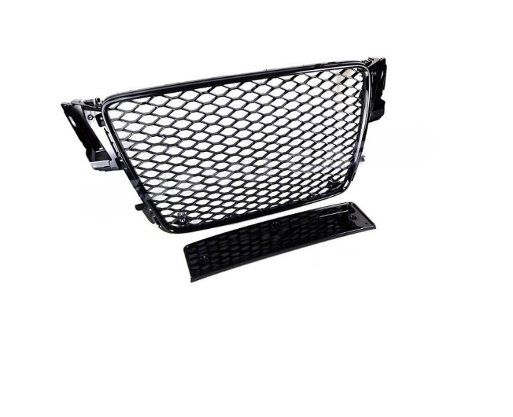💫ART.3901 Griglia Radiatore per Audi A5 B8 S-line S5 07-11 (nero lucido)💫