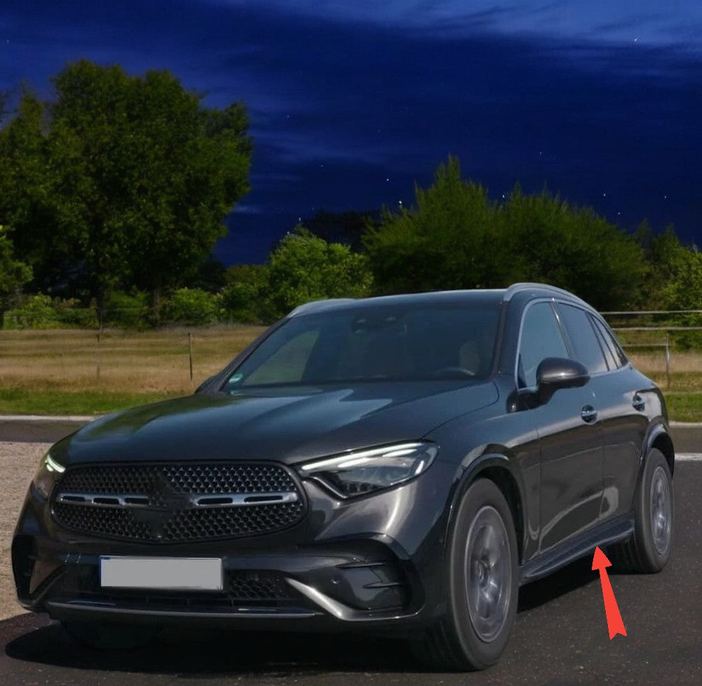 😎Pedane compatibili con Mercedes GLC - GLC coupe 2023+ X254 C254 nero lucido😎