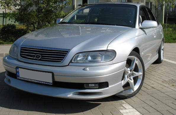 ❤️Spoiler Paraurti Anteriore Compatibile con Opel Omega B Restyling 1999–2003❤️