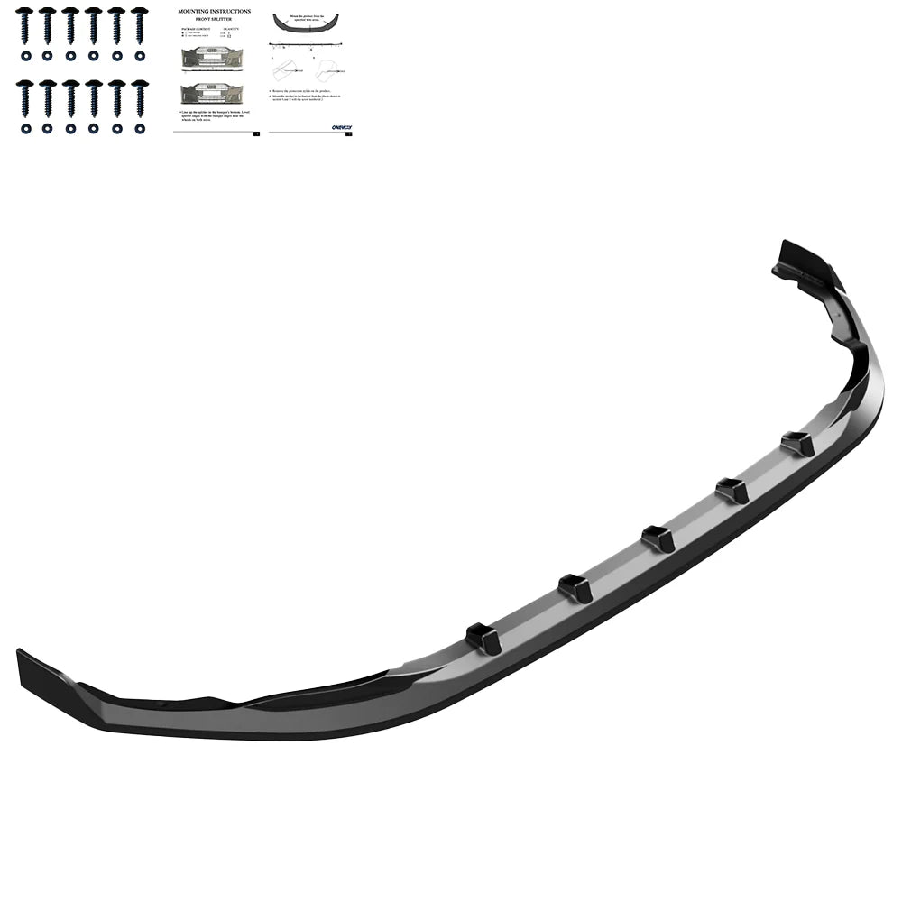 🔥FRONT SPLITTER COMPATIBILE CON VW TRANSPORTER T7 2024+ V5🔥