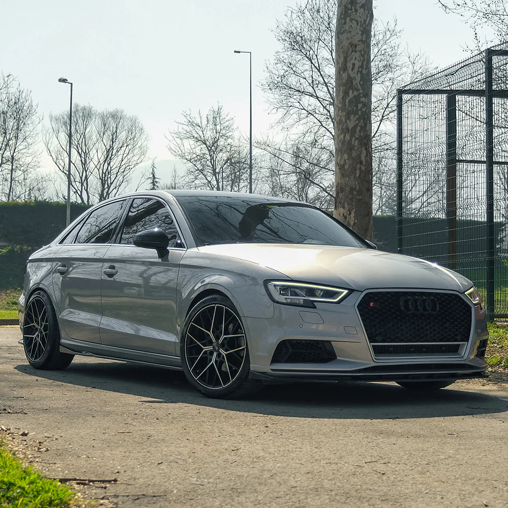 🔥SIDE SKIRTS ADATTO PER AUDI A3 8V FACELIFT SEDAN 2016–2020🔥