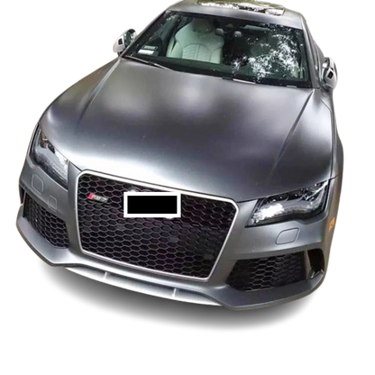 💫ART.4585 Griglia adatto per Audi A7/RS7 Nero Lucido, Argento e Grigio 12-15💫
