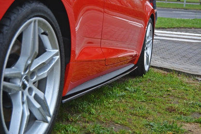 💕Sotto minigonne  adatto per  Audi A5 F5 S Line nero lucido 💕