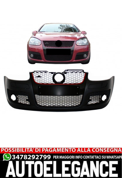 Paraurti anteriore adatto per VW Golf 5 V Mk5 (2003-2007) Jetta (2005-2010) GTI Design