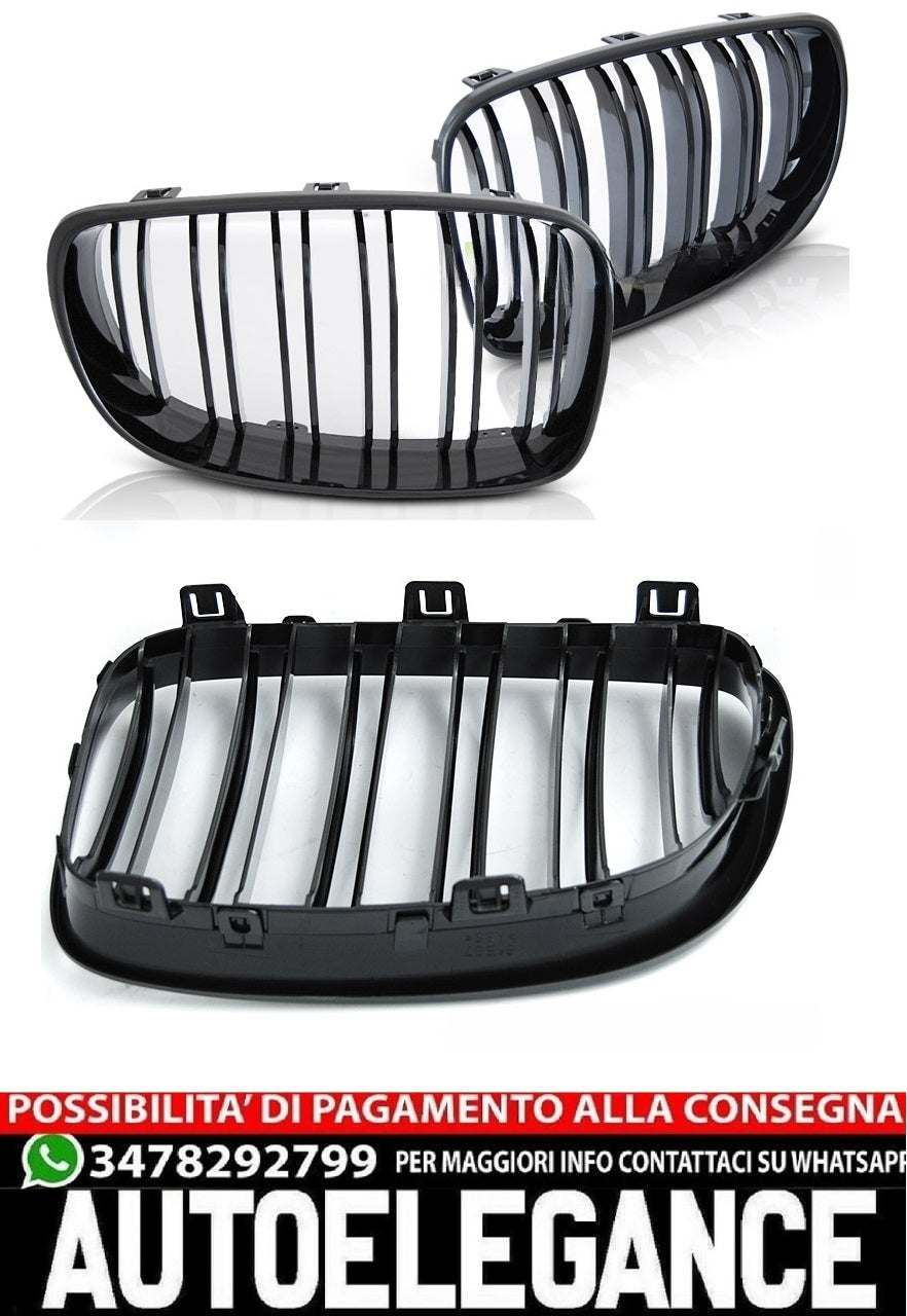 GLOSS BLACK SPORT GRILLE SUITABLE FOR BMW E87/81/82/88 07-11