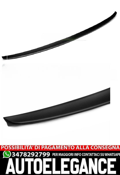 SPOILER BAGAGLIAIO NERO ADATTO PER AUDI A4 B9 15-18 BERLINA