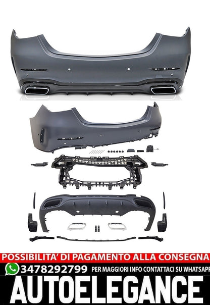 PARAURTI POSTERIORE SPORT STYLE PDC ADATTO PER MERCEDES W206 21-