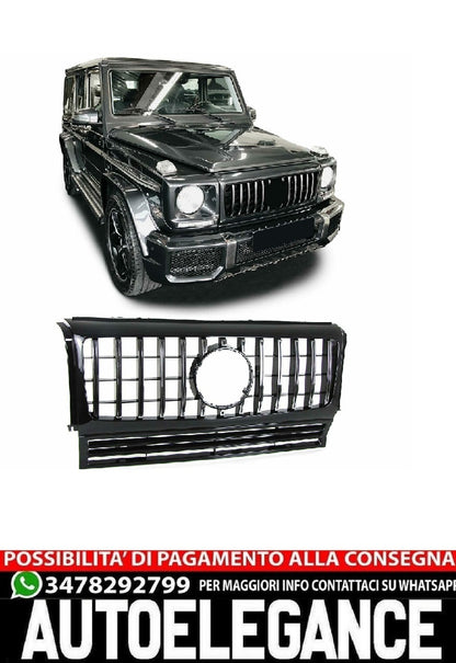 BLACK CHROME SPORT GRILLE SUITABLE FOR W463 90-12