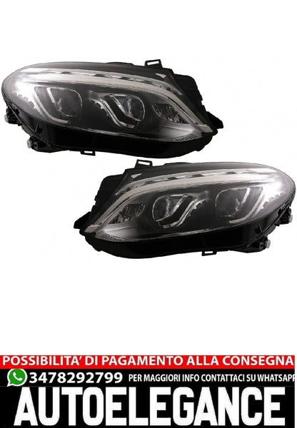 Fari Full LED adatti per Mercedes Classe M W166 (2012-2015) solo con conversione in GLE