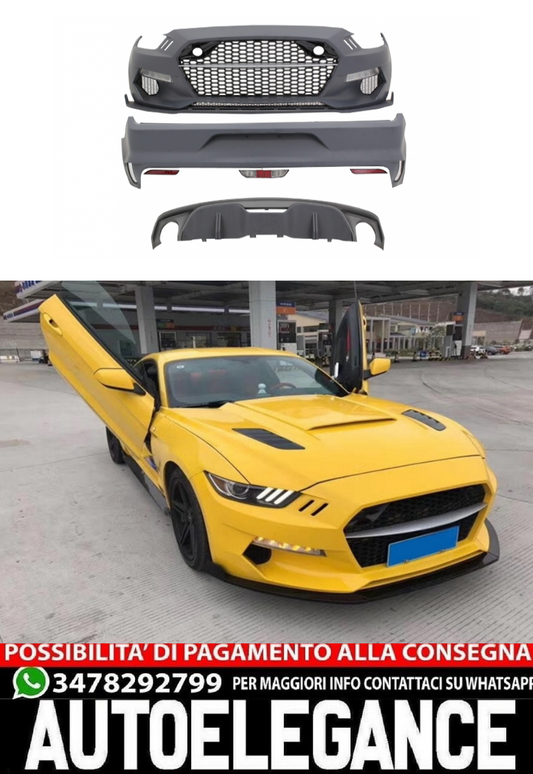 Kit carrozzeria completo adatto per Ford Mustang Mk6 VI sesta generazione 2015-2017 Rocket Style