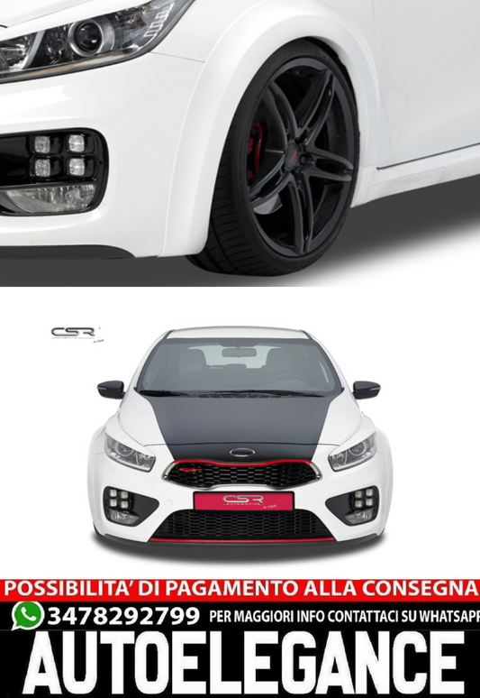 Parafanghi anteriori per KIA cee´d / pro_cee´d (JD)