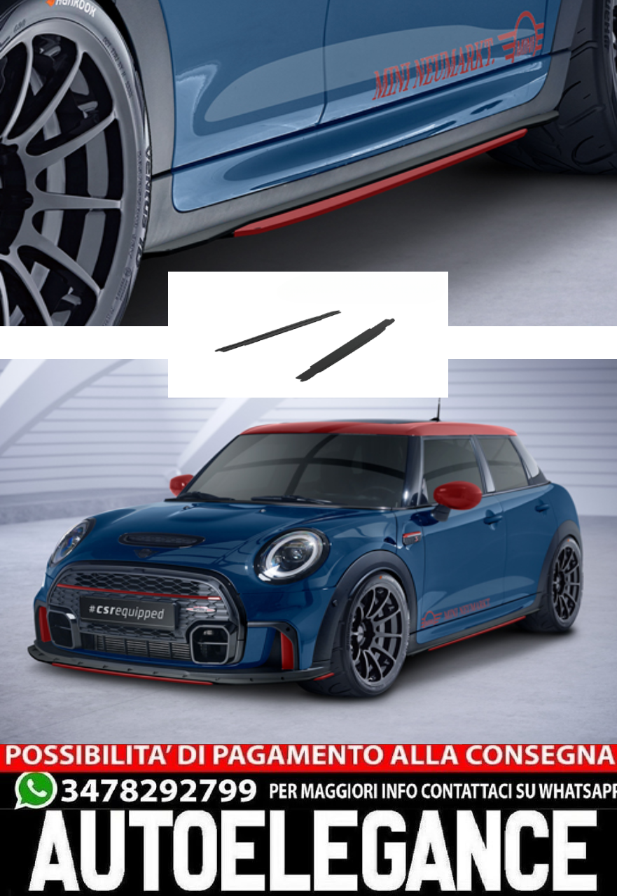 Minigonne laterali per Mini F56/F57 JCW/JCW-Trim
