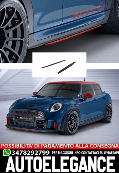 Minigonne laterali per Mini F56/F57 JCW/JCW-Trim